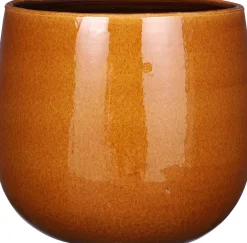 Clearance Mica Decorations Blumentopf Pablo gelb D 29 H 25 cm Blumentöpfe & Pflanzgefäße|Blumentöpfe