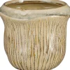 Discount Mica Decorations Blumentopf Catona beige D 16,5 H 14 cm Blumentöpfe & Pflanzgefäße|Blumentöpfe