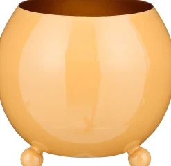 Sale Mica Decorations Blumentopf Hadley gelb D 16 H 14 cm Blumentöpfe|Blumentöpfe & Pflanzgefäße