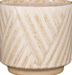 New Mica Decorations Blumentopf Levi creme D 16 H 14 cm Blumentöpfe & Pflanzgefäße|Blumentöpfe