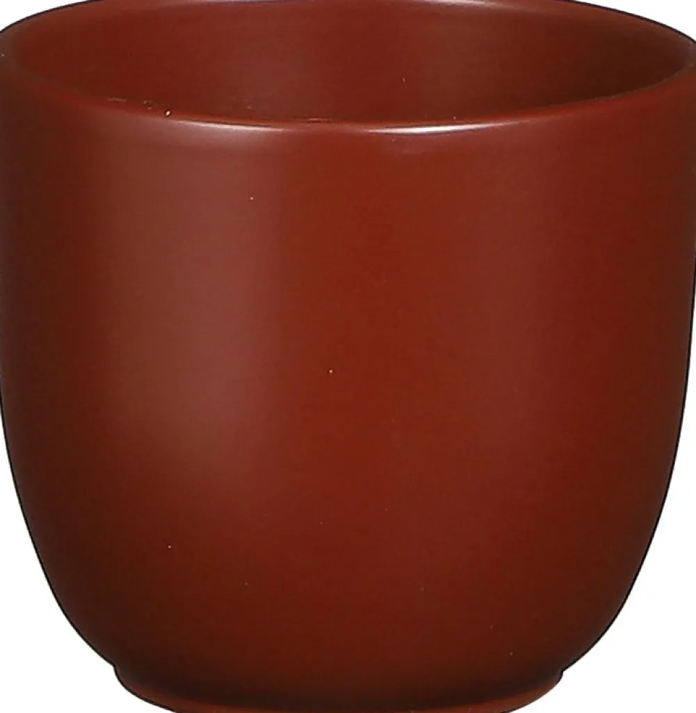Outlet Mica Decorations Blumentopf Tusca D 10 H 9 cm dunkelbraun Blumentöpfe|Blumentöpfe & Pflanzgefäße