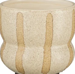 Sale Mica Decorations Blumentopf Ibis crème D 10,5 H 9 cm Blumentöpfe & Pflanzgefäße|Blumentöpfe