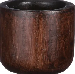 Online Mica Decorations Blumentopf Pyke braun D 19 H 16 cm Blumentöpfe|Blumentöpfe & Pflanzgefäße