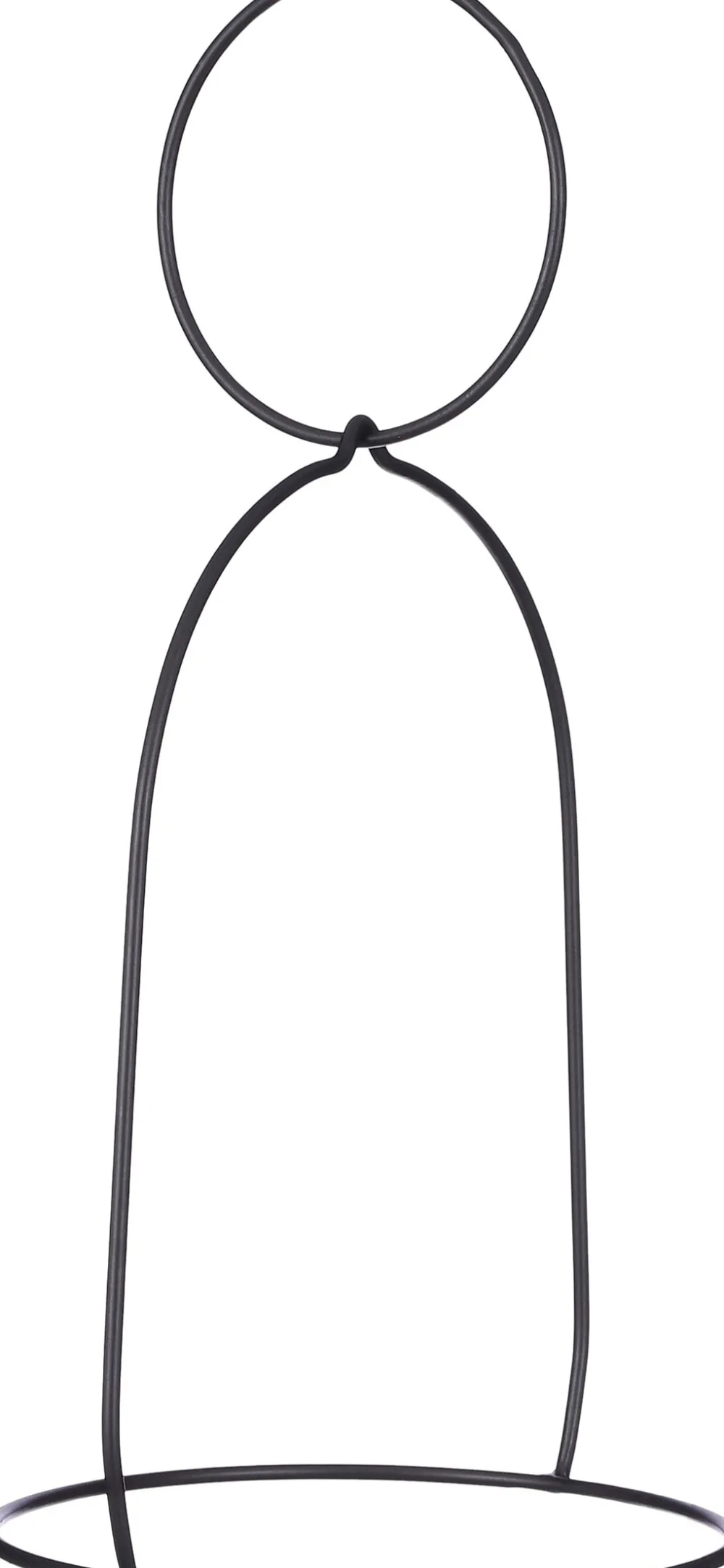 Best Mica Decorations Blumentopf Halter schwarz 27,5 x 23,5 x 48,5 cm Blumenampeln & Pflanzenhalter