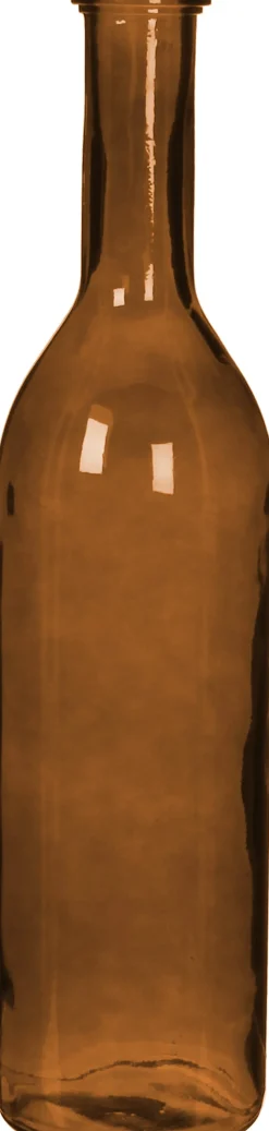 Clearance Mica Decorations Deko-Flasche Rioja braun D 18 H 75 cm Blumentöpfe & Pflanzgefäße|Vasen & Krüge