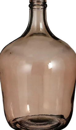 New Mica Decorations Deko-Flasche Diego braun D 18 cm H 30 cm Vasen & Krüge|Blumentöpfe & Pflanzgefäße