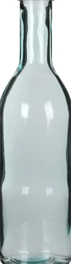Discount Mica Decorations Deko-Flasche Rioja transparent D 15 H 50 cm Vasen & Krüge|Blumentöpfe & Pflanzgefäße