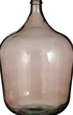 Discount Mica Decorations Deko-Flasche Diego braun D 40 cm H 56 cm Vasen & Krüge|Blumentöpfe & Pflanzgefäße