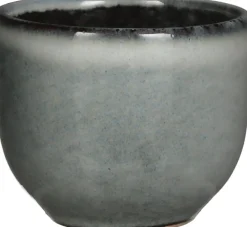 Discount Mica Decorations Eierbecher Tabo grau D 5 cm H 4,5 cm Geschirr & Gläser