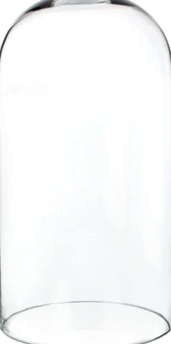 Discount Mica Decorations Glasglocke Hella transparent D 24 cm H 45 cm Glasglocken