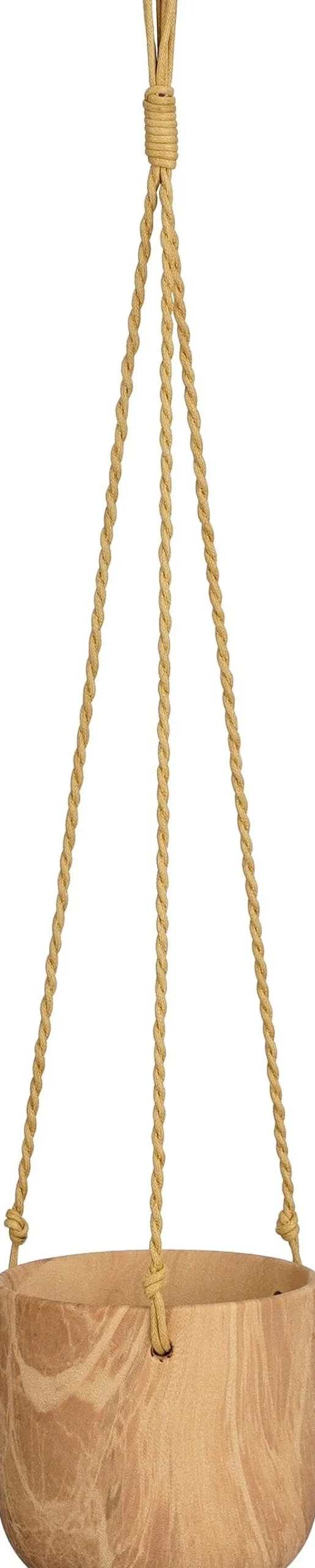 Sale Mica Decorations Hängetopf Trentino braun D 12 H 11 cm Blumenampeln & Hängetöpfe|Blumentöpfe & Pflanzgefäße