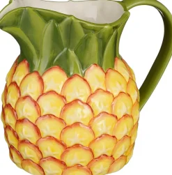 New Mica Decorations Kanne kan Exotica gelb/grün 1800 ml Geschirr & Gläser