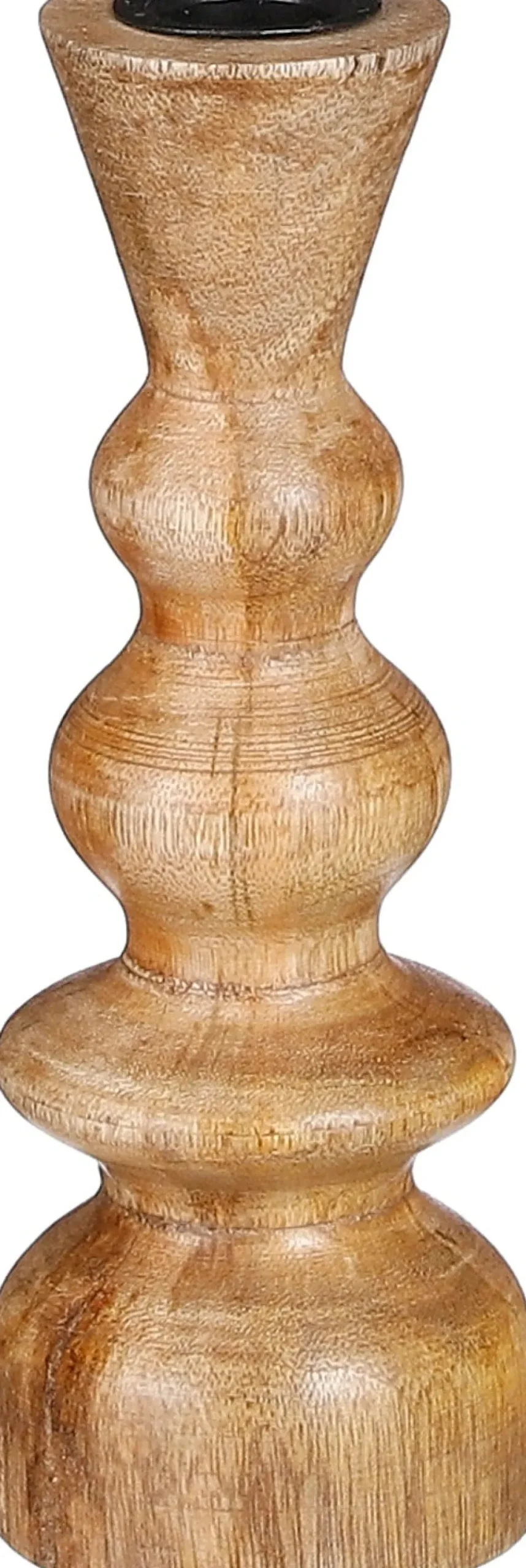 Best Mica Decorations Kerzenständer braun D 7 H 20 cm Kerzenständer