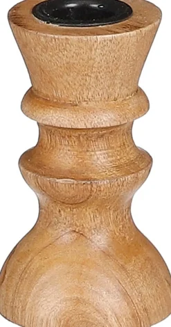 Sale Mica Decorations Kerzenständer braun D 6 H 10 cm Kerzenständer