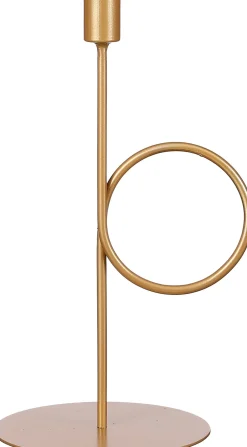 New Mica Decorations Kerzenständer gold 17 x 14 x 28 cm Kerzenständer