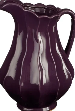 Sale Mica Decorations Krug lila 24 x 21 x 30 cm Vasen & Krüge|Blumentöpfe & Pflanzgefäße