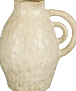 Outlet Mica Decorations Krug Yiva beige 23,5 x 18 x 26,5 cm Vasen & Krüge|Blumentöpfe & Pflanzgefäße