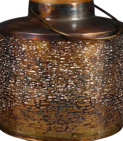 Mica Decorations Laterne Harmony gold D 25 H 25,5 cm Laternen & Windlichter