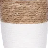 Hot Mica Decorations Pflanzkorb Rachel weiß D 14 cm H 14 cm Pflanzkörbe|Pflanzkörbe