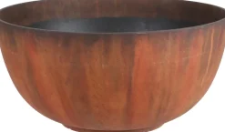 Sale Mica Decorations Pflanzschale Bravo kupfer D 35 H 17 cm Blumentöpfe & Pflanzgefäße