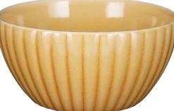 Discount Mica Decorations Schale gelb Pesca D 12,5 H 6 cm Geschirr & Gläser