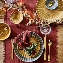 New Mica Decorations Schale gelb Pesca D 15,5 H 7,5 cm Geschirr & Gläser