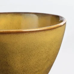 Sale Mica Decorations Schale Tabo gelb D 14 cm H 6,5 cm Geschirr & Gläser