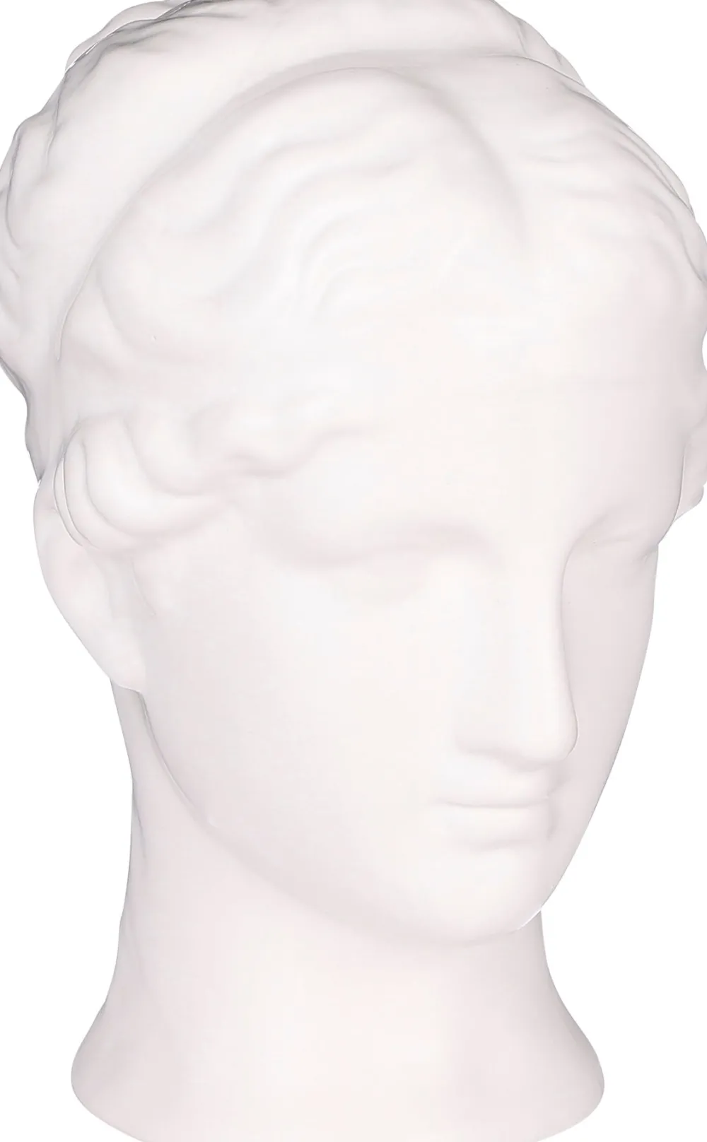 New Mica Decorations Skulptur Kopf weiß 19 x 13 x 22,5 cm Dekofiguren & -Objekte