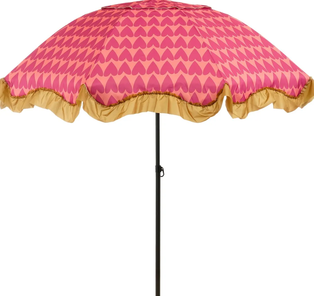 New Mica Decorations Sonnenschirm rosa 220 x 220 x 238 cm Sonnenschirme