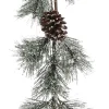 Hot Mica Decorations Tannengirlande beschneit 180 cm Weihnachts- & Tannengirlanden