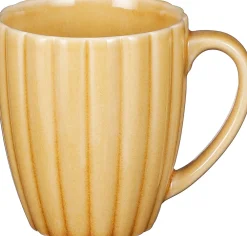 Mica Decorations Tasse gelb Pesca D 9 H 10 cm Geschirr & Gläser