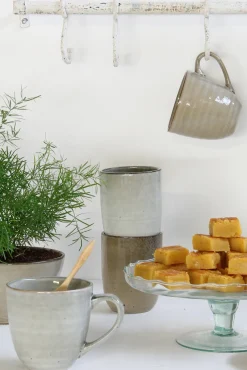 Best Mica Decorations Tasse Tabo grau D 9 cm H 9 cm Geschirr & Gläser