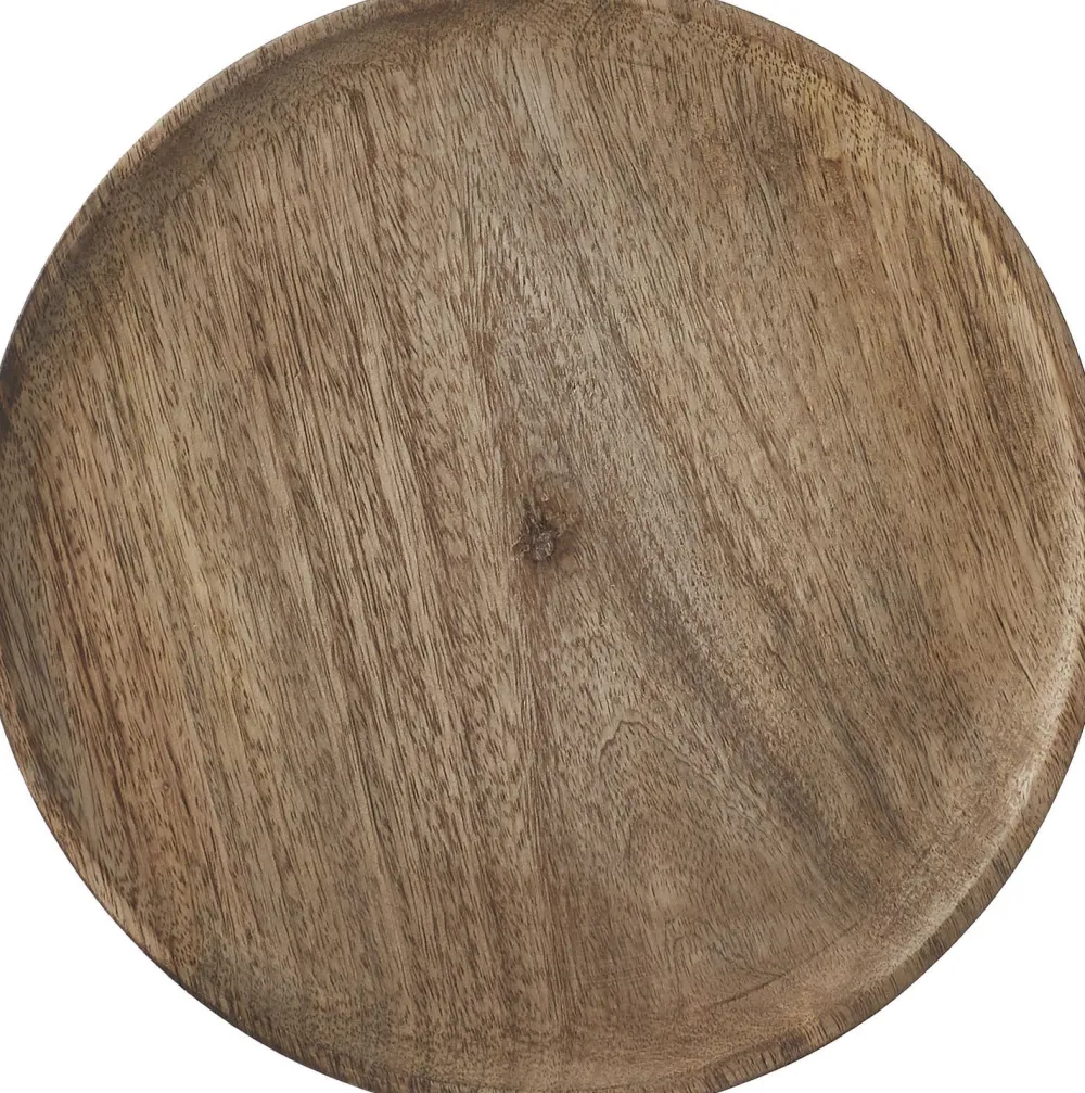 Online Mica Decorations Teller Duko Natur D 30 cm H 2 cm Geschirr & Gläser