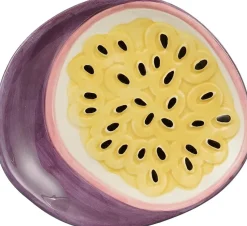 Best Mica Decorations Teller Exotica multi 15 x 13 x 2 cm Geschirr & Gläser