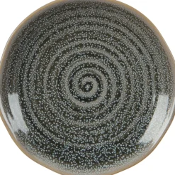Outlet Mica Decorations Teller June grau D 17,5 cm H 3 cm Geschirr & Gläser