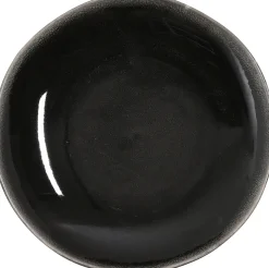New Mica Decorations Teller Tabo schwarz D 20,5 H 2 cm Geschirr & Gläser