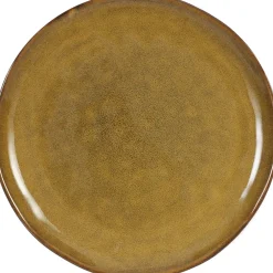 Discount Mica Decorations Teller Tabo gelb D 20 cm H 2 cm Geschirr & Gläser