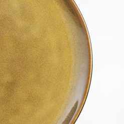 Discount Mica Decorations Teller Tabo gelb D 20 cm H 2 cm Geschirr & Gläser