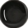 Hot Mica Decorations Teller Tabo schwarz D 26,5 H 3 cm Geschirr & Gläser