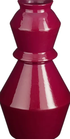 New Mica Decorations Vase Ashton rot D 16 H 30 cm Vasen & Krüge|Blumentöpfe & Pflanzgefäße