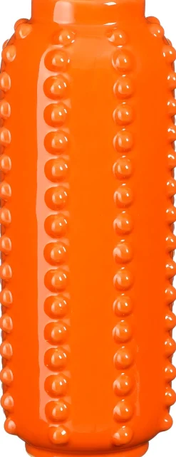 Discount Mica Decorations Vase Boaz orange D 8 H 18 cm Vasen & Krüge|Blumentöpfe & Pflanzgefäße