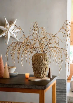 Best Mica Decorations Vase Chico beige D 23 H 33 cm Blumentöpfe & Pflanzgefäße|Vasen & Krüge