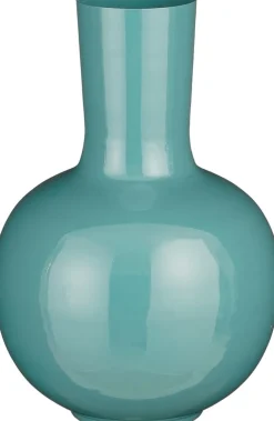 Best Mica Decorations Vase Dara blau D 28 H 42 cm Vasen & Krüge|Blumentöpfe & Pflanzgefäße