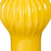 Hot Mica Decorations Vase Felipe gelb D 16 H 30 cm Vasen & Krüge|Blumentöpfe & Pflanzgefäße