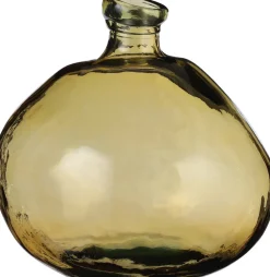 Hot Mica Decorations Vase Organic gelb D 26 cm H 33 cm Blumentöpfe & Pflanzgefäße|Vasen & Krüge