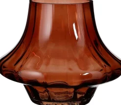 Clearance Mica Decorations Vase Samanta braun D 18 H 14 cm Vasen & Krüge|Blumentöpfe & Pflanzgefäße