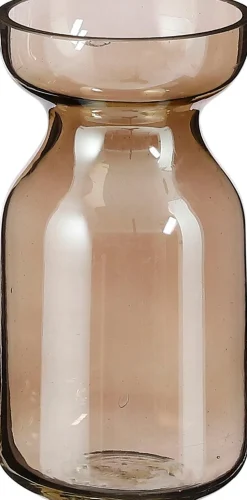 Online Mica Decorations Vase Tamara braun D 8 H 15 cm Vasen & Krüge|Blumentöpfe & Pflanzgefäße