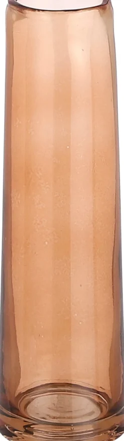 Clearance Mica Decorations Vase Xandra braun D 7 H 23,5 cm Vasen & Krüge|Blumentöpfe & Pflanzgefäße