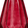 Clearance Mica Decorations Vase Zena rot D 14 H 24 cm Vasen & Krüge|Blumentöpfe & Pflanzgefäße