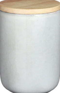 Discount Mica Decorations Vorratsdose Tabo grau D 12 cm H 15,5 cm Aufbewahrung & Mitnehmen